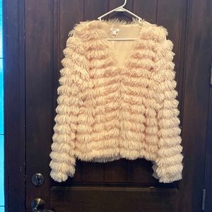 Adorable Faux Fur Jacket